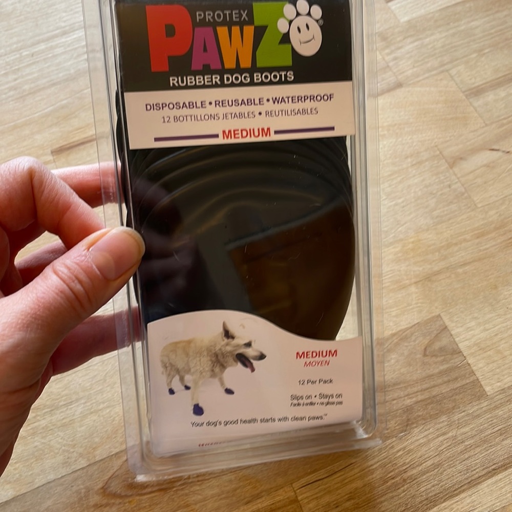 Pawz waterproof dog boots